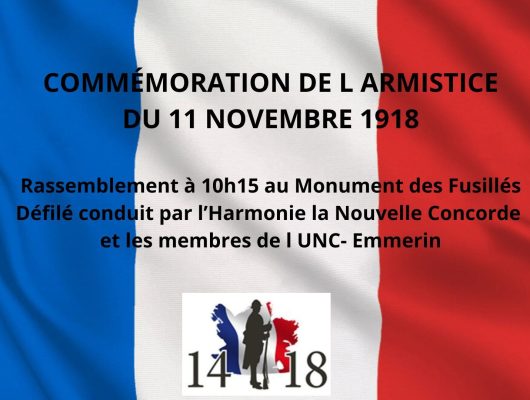 Thumbnail for the post titled: Commémoration de l’armistice