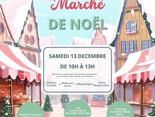 Thumbnail for the post titled: Marché de Noël : samedi 13 novembre
