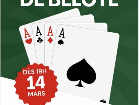 Thumbnail for the post titled: FCE : CONCOURS DE BELOTE