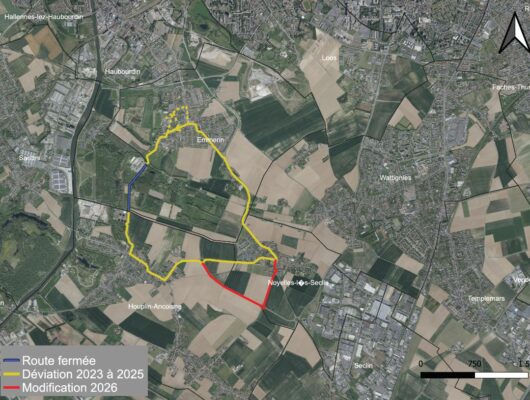 Thumbnail for the post titled: Fermeture de la Neuve Voie