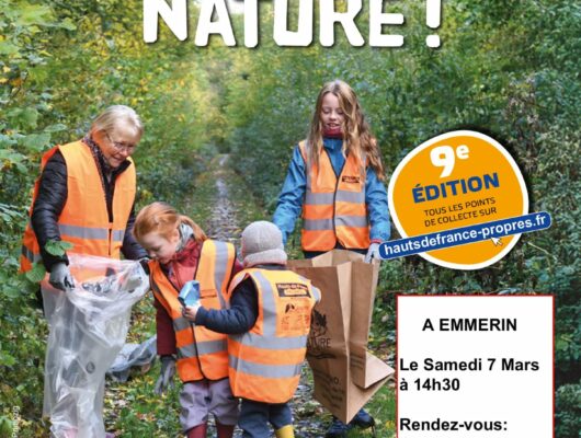 Thumbnail for the post titled: Hauts-de-France PROPRES : samedi 7 mars à 14h30