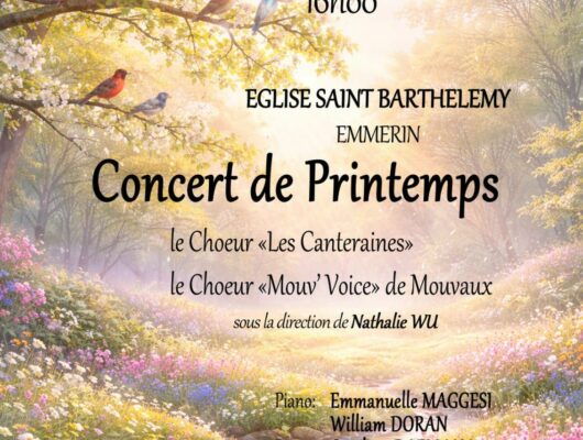 Thumbnail for the post titled: Concert de printemps par les chœurs  » les Canteraines »